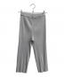 PLEATS PLEASE（プリーツプリーズ）の古着「プリーツパンツ」｜グレー