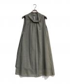 FOXEY NEWYORKフォクシーニューヨーク）の古着「NY BREEZE ノースリーブワンピース」｜グレー