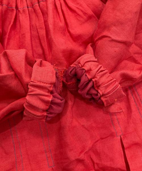 MYLAN（マイラン）MYLAN (マイラン) リネンワンピース レッド サイズ:Ｓの古着・服飾アイテム