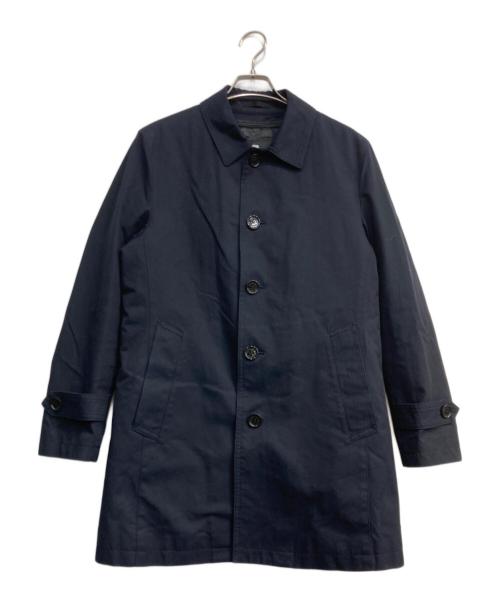 BLACK LABEL CRESTBRIDGE（ブラックレーベル クレストブリッジ）BLACK LABEL CRESTBRIDGE (ブラックレーベル クレストブリッジ) ライナー付ステンカラーコート ネイビー サイズ:Mの古着・服飾アイテム