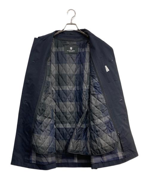 BLACK LABEL CRESTBRIDGE（ブラックレーベル クレストブリッジ）BLACK LABEL CRESTBRIDGE (ブラックレーベル クレストブリッジ) ライナー付ステンカラーコート ネイビー サイズ:Mの古着・服飾アイテム