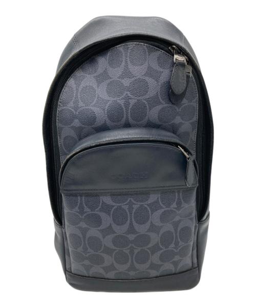 COACH（コーチ）COACH (コーチ) ボディーバッグ ネイビーの古着・服飾アイテム