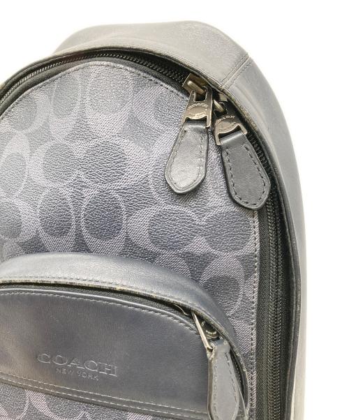 COACH（コーチ）COACH (コーチ) ボディーバッグ ネイビーの古着・服飾アイテム