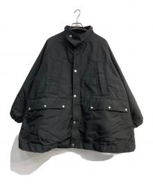 HAVERSACK（ハバーサック）の古着「ナイロンミリタリーコート」｜ブラック