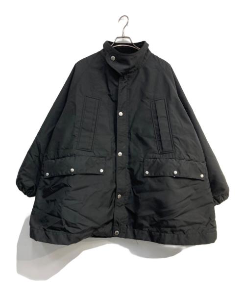 HAVERSACK（ハバーサック）HAVERSACK (ハバーサック) ナイロンミリタリーコート ブラック サイズ:Mの古着・服飾アイテム