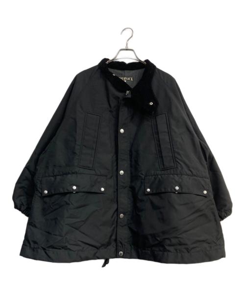 HAVERSACK（ハバーサック）HAVERSACK (ハバーサック) ナイロンミリタリーコート ブラック サイズ:Mの古着・服飾アイテム