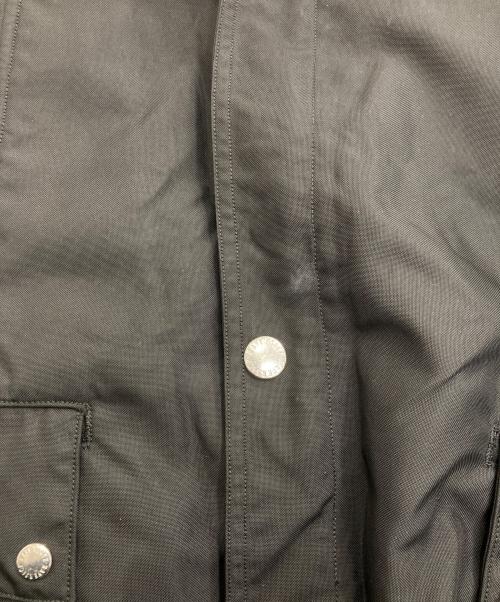 HAVERSACK（ハバーサック）HAVERSACK (ハバーサック) ナイロンミリタリーコート ブラック サイズ:Mの古着・服飾アイテム