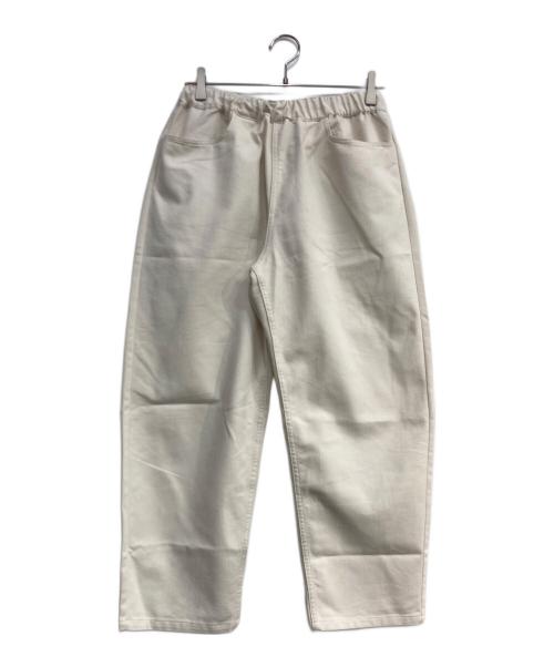 休日と詩（キュウジツトウタ）休日と詩 (キュウジツトウタ) スローモーニングパンツ　PO-26013 アイボリー サイズ:Freeの古着・服飾アイテム