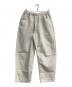 休日と詩（キュウジツトウタ）の古着「スローモーニングパンツ　PO-26013」｜アイボリー