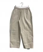 オオカミとフクロウオオカミトフクロウ）の古着「オオカミと手紙に添えたドライフラワー“とおし”　PO-25130」｜ベージュ