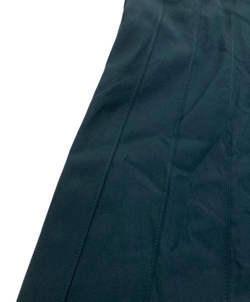MARGARET HOWELL（マーガレットハウエル）MARGARET HOWELL (マーガレットハウエル) SOFT COMPACT COTTON SKIRT　25AW グリーン サイズ:2の古着・服飾アイテム