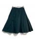 MARGARET HOWELL (マーガレットハウエル) SOFT COMPACT COTTON SKIRT　25AW グリーン サイズ:2：6000円