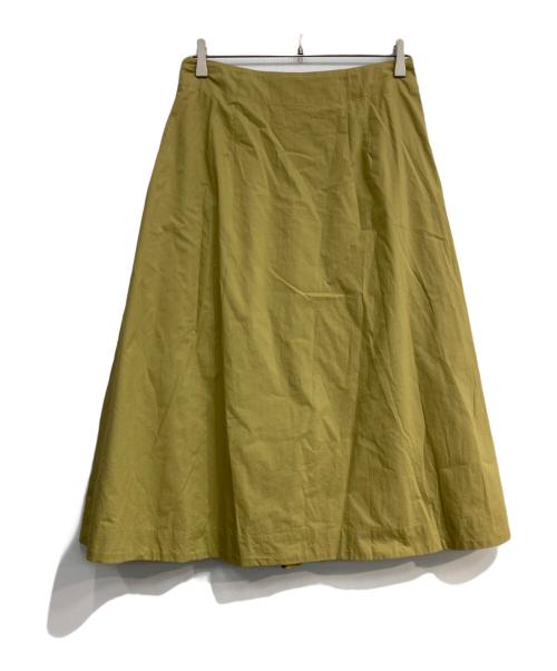 MARGARET HOWELL（マーガレットハウエル）MARGARET HOWELL (マーガレットハウエル) SHEER COTTON POPLIN　25SS イエロー サイズ:2の古着・服飾アイテム