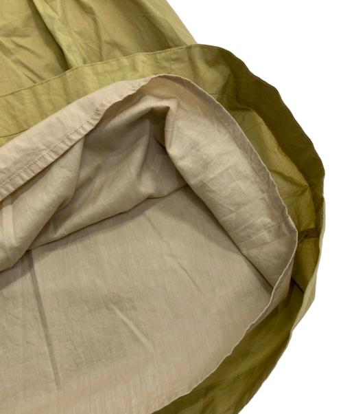 MARGARET HOWELL（マーガレットハウエル）MARGARET HOWELL (マーガレットハウエル) SHEER COTTON POPLIN　25SS イエロー サイズ:2の古着・服飾アイテム