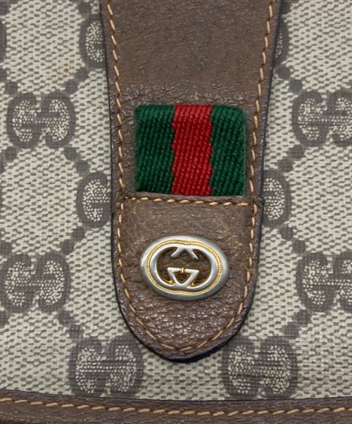 GUCCI（グッチ）GUCCI (グッチ) シェリーラインセカンドバッグ ベージュの古着・服飾アイテム