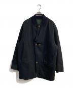 MOMENTODUEMOMENTODUE）の古着「リバーシブルコート」｜ネイビー×グリーン