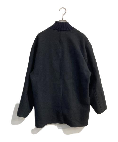 MOMENTODUE（MOMENTODUE）MOMENTODUE (MOMENTODUE) リバーシブルコート ネイビー×グリーン サイズ:不明の古着・服飾アイテム