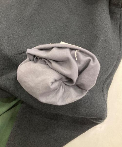 MOMENTODUE（MOMENTODUE）MOMENTODUE (MOMENTODUE) リバーシブルコート ネイビー×グリーン サイズ:不明の古着・服飾アイテム