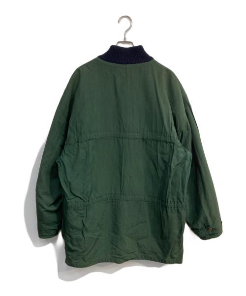 MOMENTODUE（MOMENTODUE）MOMENTODUE (MOMENTODUE) リバーシブルコート ネイビー×グリーン サイズ:不明の古着・服飾アイテム