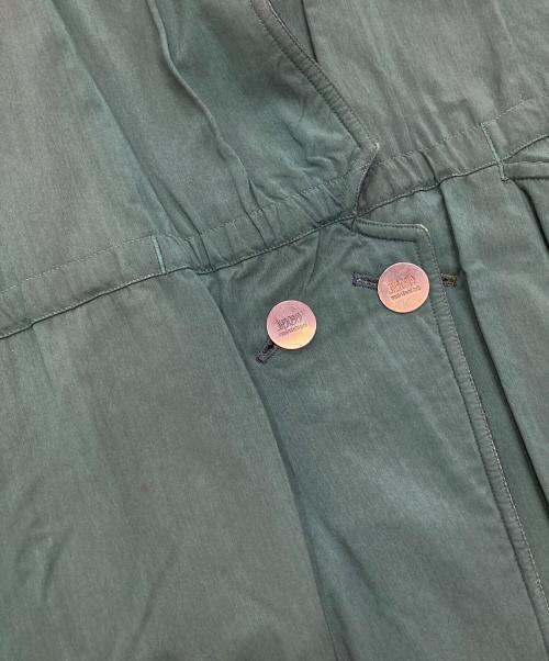 MOMENTODUE（MOMENTODUE）MOMENTODUE (MOMENTODUE) リバーシブルコート ネイビー×グリーン サイズ:不明の古着・服飾アイテム