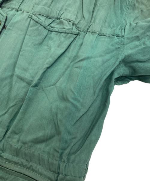 MOMENTODUE（MOMENTODUE）MOMENTODUE (MOMENTODUE) リバーシブルコート ネイビー×グリーン サイズ:不明の古着・服飾アイテム