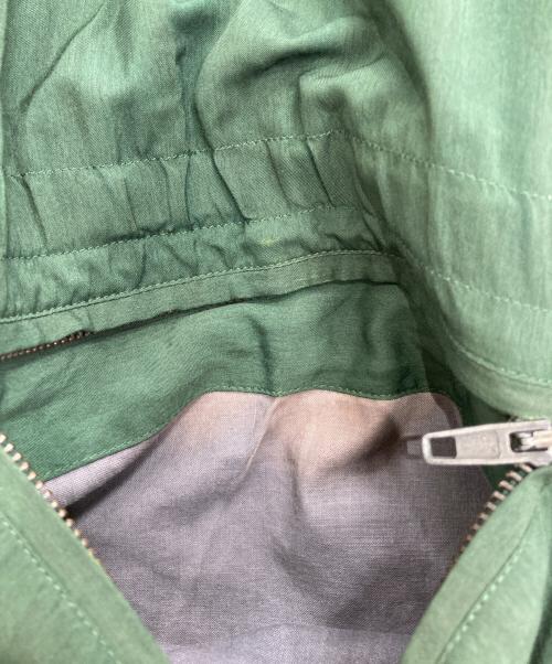 MOMENTODUE（MOMENTODUE）MOMENTODUE (MOMENTODUE) リバーシブルコート ネイビー×グリーン サイズ:不明の古着・服飾アイテム