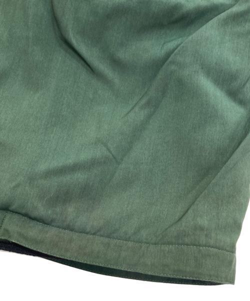 MOMENTODUE（MOMENTODUE）MOMENTODUE (MOMENTODUE) リバーシブルコート ネイビー×グリーン サイズ:不明の古着・服飾アイテム