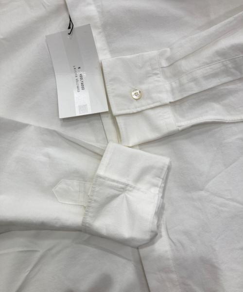 N.HOOLYWOOD（エヌ ハリウッド）N.HOOLYWOOD (エヌ ハリウッド) バンドカラーシャツ ホワイト サイズ:38の古着・服飾アイテム
