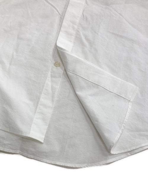 N.HOOLYWOOD（エヌ ハリウッド）N.HOOLYWOOD (エヌ ハリウッド) バンドカラーシャツ ホワイト サイズ:38の古着・服飾アイテム