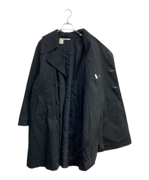 N.HOOLYWOOD（エヌ ハリウッド）N.HOOLYWOOD (エヌ ハリウッド) トレンチコート ブラック サイズ:Ｍの古着・服飾アイテム