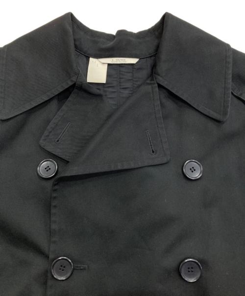 N.HOOLYWOOD（エヌ ハリウッド）N.HOOLYWOOD (エヌ ハリウッド) トレンチコート ブラック サイズ:Ｍの古着・服飾アイテム