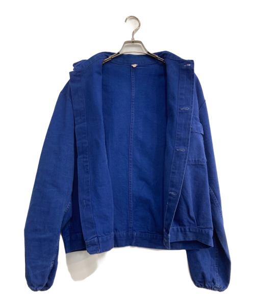 afti sos（エーエフティーアイエスオーエス）afti sos (エーエフティーアイエスオーエス) ワークジャケット ネイビー サイズ:62の古着・服飾アイテム