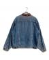 LEVI'S (リーバイス) 裏地チェックネルデニムジャケット インディゴ サイズ:L：8000円