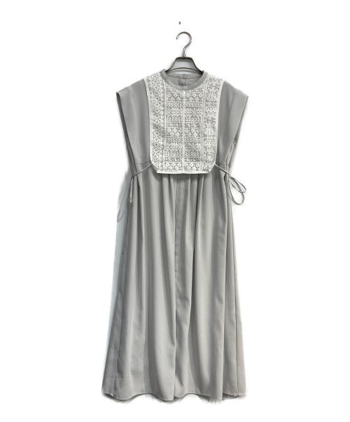 PUBLIC TOKYO（パブリックトウキョウ）PUBLIC TOKYO (パブリックトウキョウ) ノースリーブワンピース グレー サイズ:Freeの古着・服飾アイテム