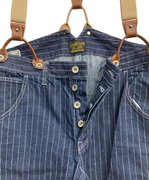 OKONKWO（オコンクウォ）OKONKWO (オコンクウォ) デニムサロペット インディゴ サイズ:Lの古着・服飾アイテム
