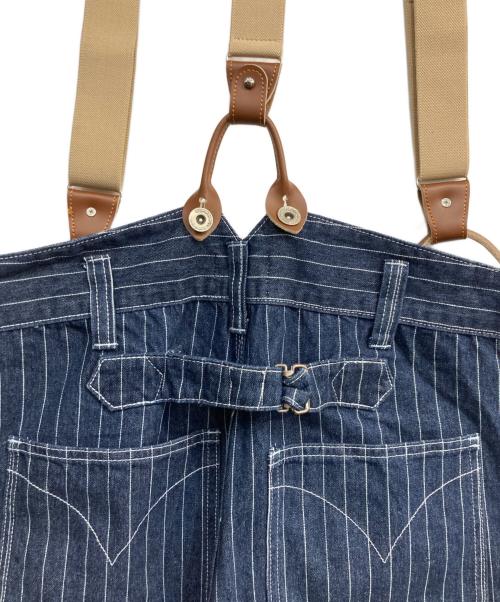 OKONKWO（オコンクウォ）OKONKWO (オコンクウォ) デニムサロペット インディゴ サイズ:Lの古着・服飾アイテム