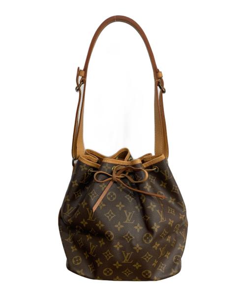 LOUIS VUITTON（ルイ ヴィトン）LOUIS VUITTON (ルイ ヴィトン) ショルダーバッグ　モノグラム　プチノエ　M42226 ブラウン サイズ:-の古着・服飾アイテム