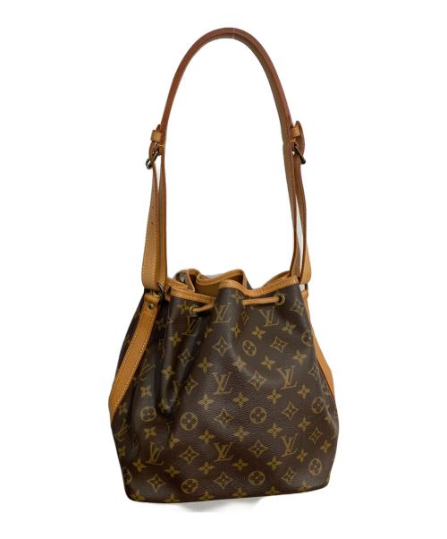 LOUIS VUITTON（ルイ ヴィトン）LOUIS VUITTON (ルイ ヴィトン) ショルダーバッグ　モノグラム　プチノエ　M42226 ブラウン サイズ:-の古着・服飾アイテム