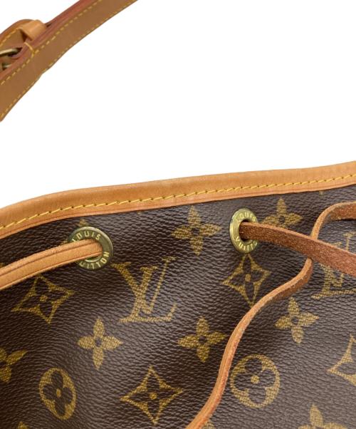 LOUIS VUITTON（ルイ ヴィトン）LOUIS VUITTON (ルイ ヴィトン) ショルダーバッグ　モノグラム　プチノエ　M42226 ブラウン サイズ:-の古着・服飾アイテム