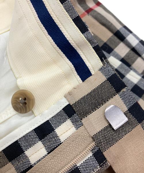 Burberry's（バーバリー）Burberry's (バーバリー) ノバチェックタックスラックス ベージュ サイズ:W79の古着・服飾アイテム