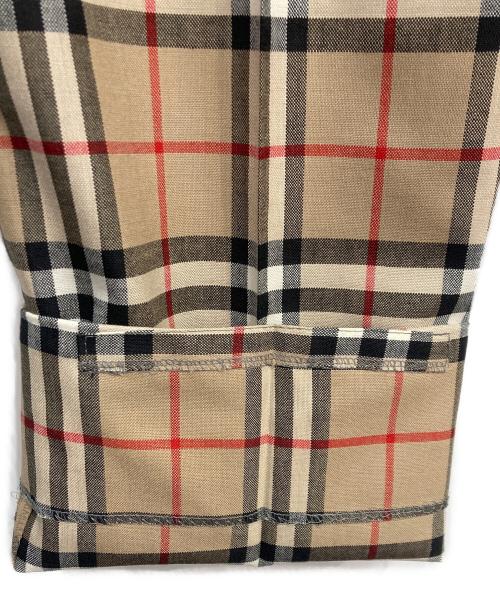 Burberry's（バーバリー）Burberry's (バーバリー) ノバチェックタックスラックス ベージュ サイズ:W79の古着・服飾アイテム
