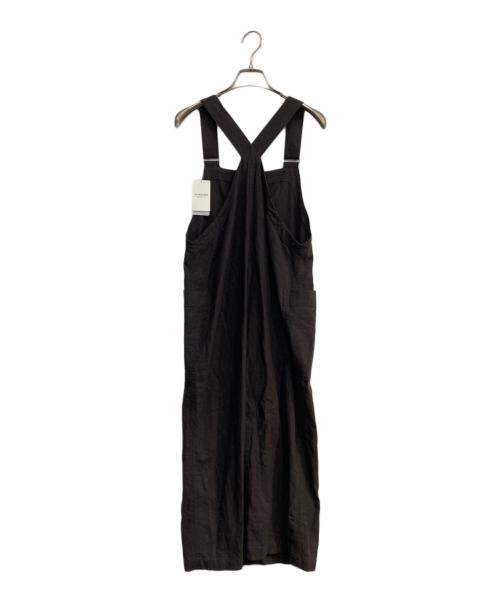 SLOBE IENA（スローブ イエナ）SLOBE IENA (スローブ イエナ) アイラインジャンパースカート ブラウン サイズ:Free 未使用品の古着・服飾アイテム