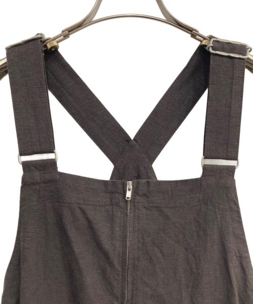 SLOBE IENA（スローブ イエナ）SLOBE IENA (スローブ イエナ) アイラインジャンパースカート ブラウン サイズ:Free 未使用品の古着・服飾アイテム