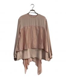ADORE（アドーア）の古着「コンパクトサテンブラウス」｜ピンク