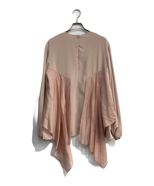 ADORE（アドーア）ADORE (アドーア) コンパクトサテンブラウス ピンク サイズ:38の古着・服飾アイテム