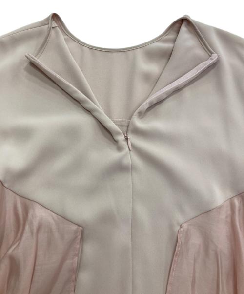 ADORE（アドーア）ADORE (アドーア) コンパクトサテンブラウス ピンク サイズ:38の古着・服飾アイテム