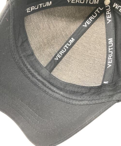 verutum（-）verutum (-) キャップ ブラックの古着・服飾アイテム