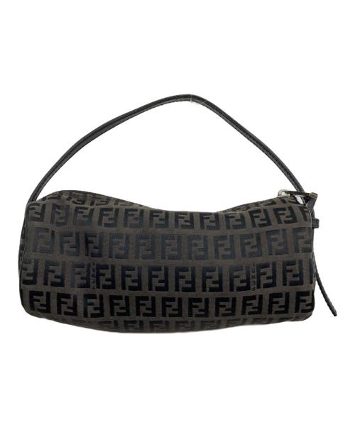 FENDI（フェンディ）FENDI (フェンディ) ズッカ柄ミニポーチ ブラウンの古着・服飾アイテム