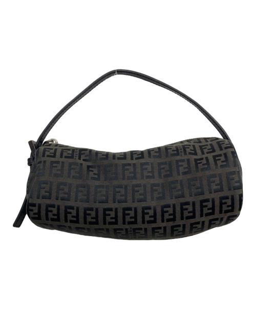 FENDI（フェンディ）FENDI (フェンディ) ズッカ柄ミニポーチ ブラウンの古着・服飾アイテム