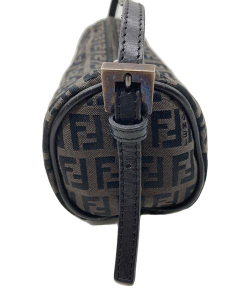 FENDI（フェンディ）FENDI (フェンディ) ズッカ柄ミニポーチ ブラウンの古着・服飾アイテム